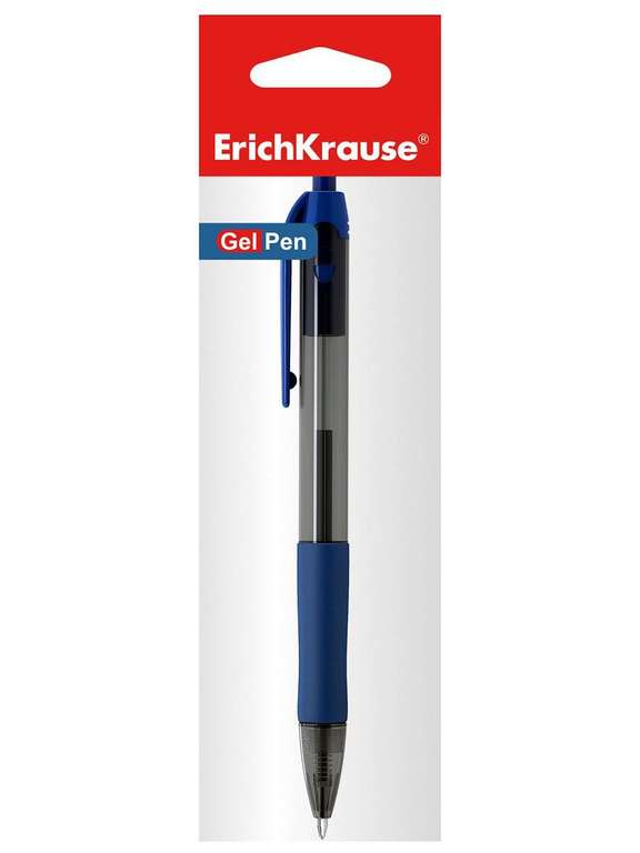 Ручка гелевая автоматическая Smart-Gel, цвет чернил синий, ErichKrause