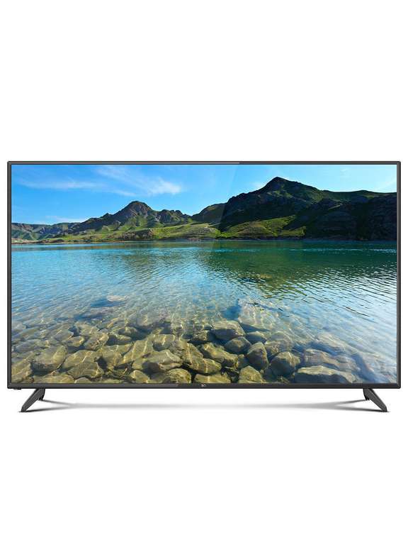 Телевизор BQ 50S01B, 49.5 ", FHD, smart, wifi, dvb t2-s2