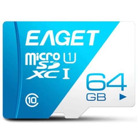 Карта памяти Eaget на 64 GB за 6,99$