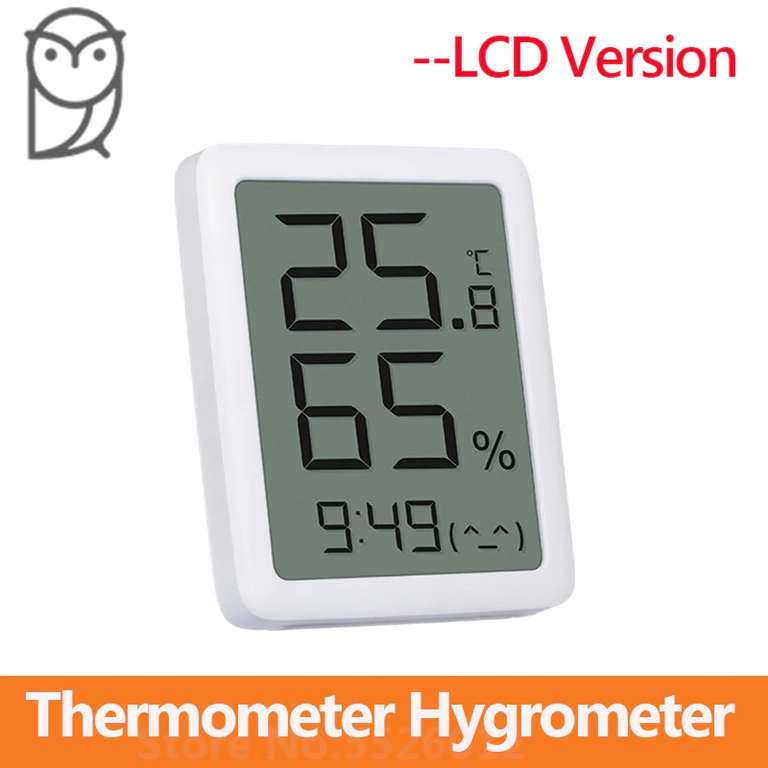 Термометр гигрометр с ЖК экраном