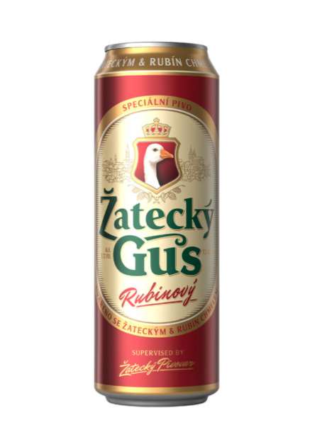 Пиво Zatecky Gus, рубин, 5,1 %, 0,45 л