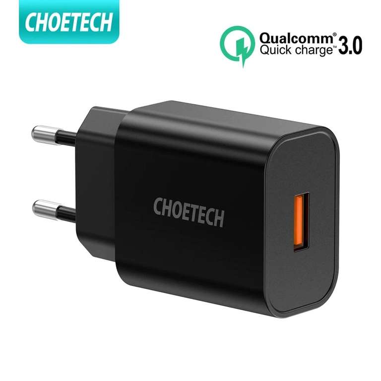 Зарядное устройство Choetech Быстрая зарядка 3,0 18 Вт