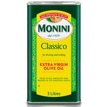 Оливковое масло Monini Extra Virgin, 3 л.