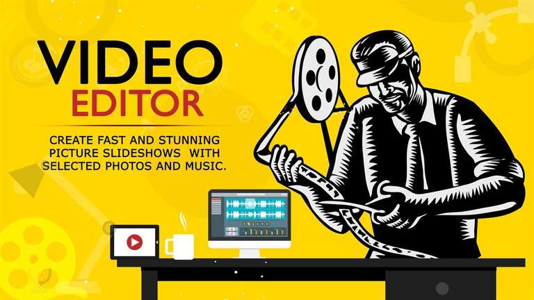Video Maker with Music & Video Editor