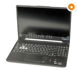 [Сочи] Ноутбук ASUS TUF Gaming FX506II-HN139, 15.6", IPS, AMD Ryzen 5 4600H , 8ГБ, 512ГБ SSD, NVIDIA GeForce GTX 1650 Ti - 4096 Мб, noOS