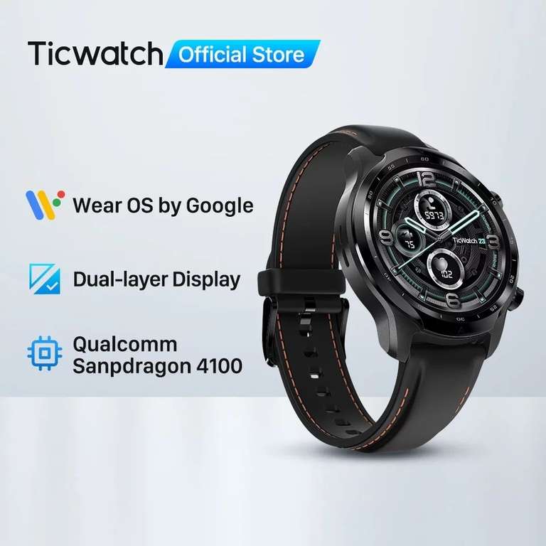 Смарт-часы TicWatch Pro 3 (Snapdragon + Wear OS)