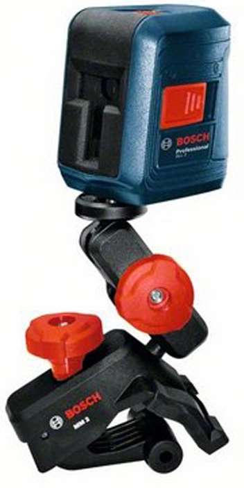 Лазерный нивелир Bosch GLL 2 + MM2, 0601063A01, синий
