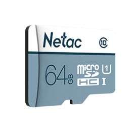 Карта памяти MicroSD Netac P500 64GB
