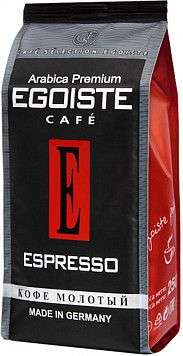 Кофе молотый Egoiste Espresso 250 г.
