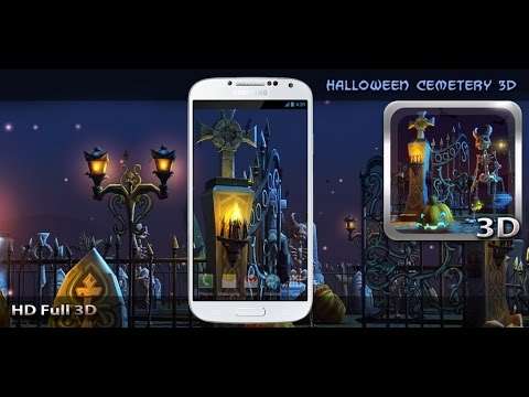 [Google play] Halloween Cemetery 3D LWP
