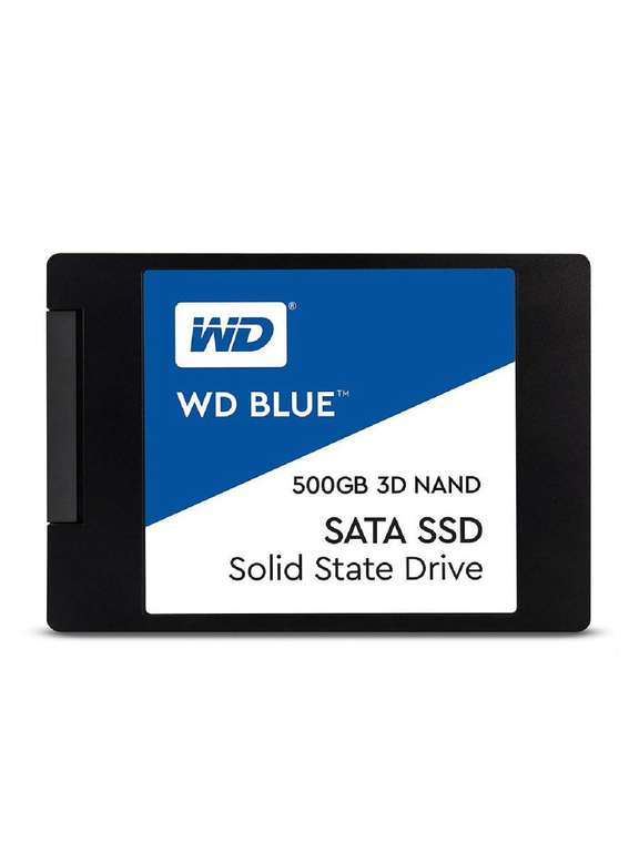 SSD WD Blue, 500 ГБ (WDS500G2B0A)