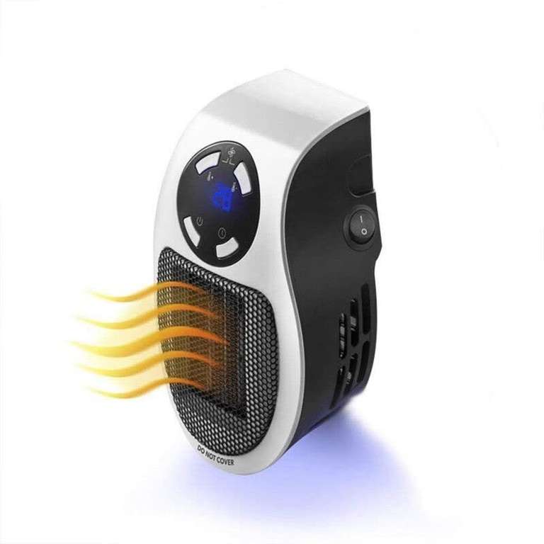 Электрический вентилятор-нагреватель 500 Вт за 15.75$