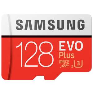 Карта памяти Samsung EVO Plus 128 ГБ 100 Мб/с