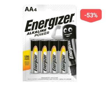 Батарейки Energizer 4 штуки AA и AAA