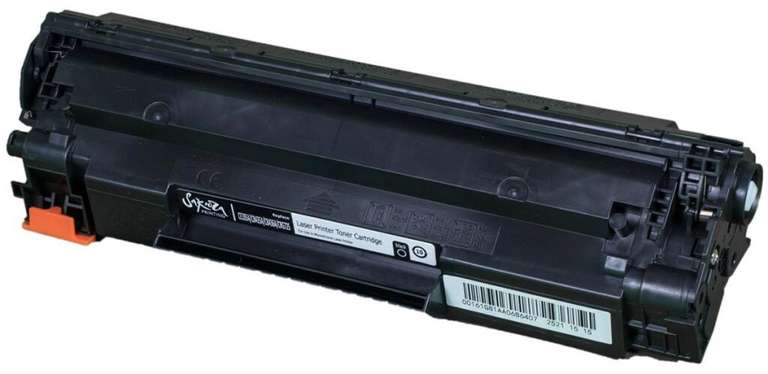 Тонер-картридж Sakura CE285A, черный, для лазерного принтера, при покупке от 2х штук