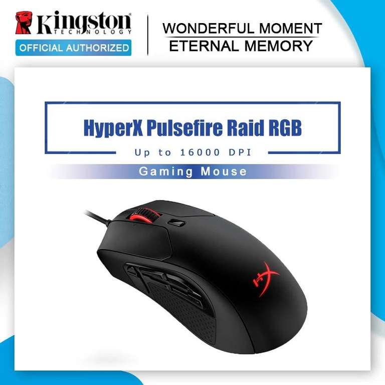 Мышь HyperX Pulsefire Raid Rgb [11.11]