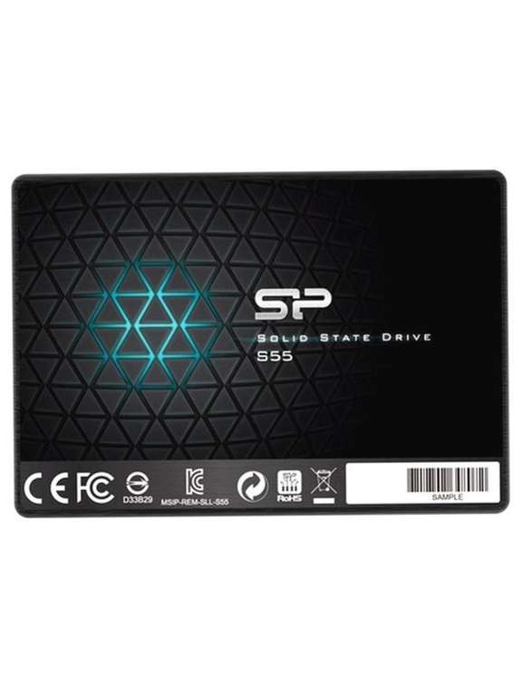 SSD накопитель SILICON POWER Slim S55, 480 ГБ
