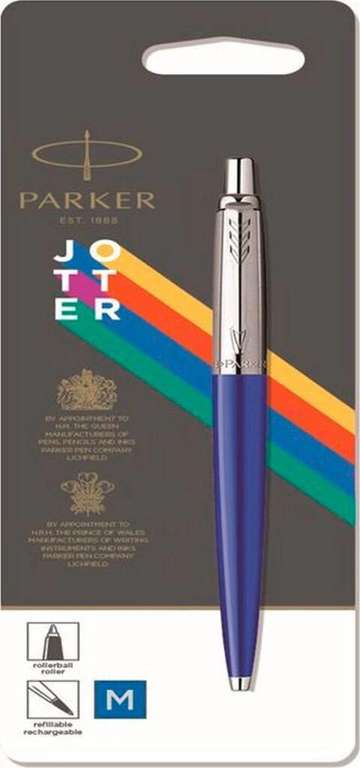 Ручка шариковая Parker Jotter Originals Color, синяя, цвет чернил: синий