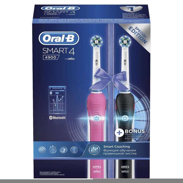 Электрическая зубная щетка Oral-B Smart 4900 (набор)