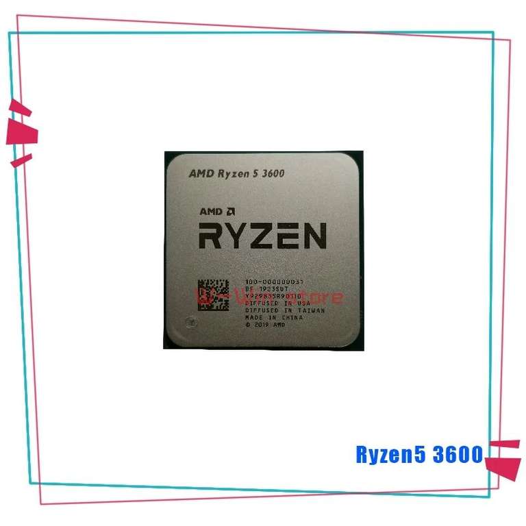 Процессор AMD Ryzen 5 3600, б/у