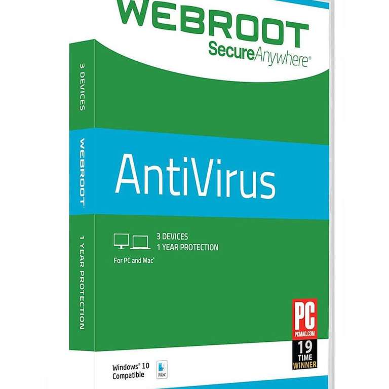 [Windows] Webroot SecureAnywhere AntiVirus на 6 месяцев бесплатно (для новых пользователей)