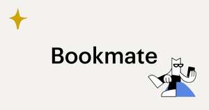 Месяц подписки в Bookmate (только для новых или тех, кто не вводил промо три месяца)