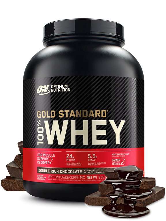 Протеин Optimum Nutrition Gold Standard 100% Whey 5 lb (2270 г.)