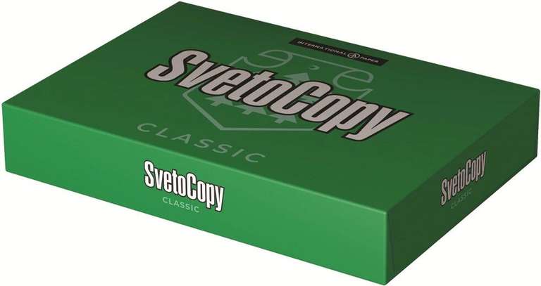 Бумага офисная "Svetocopy", 500 листов, A4 (цена при покупке от 7 шт., подробнее в описании)