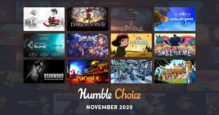 [PC] Humble Choice за ноябрь (12 игр на выбор)