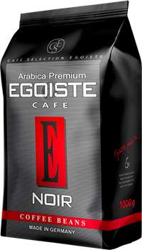 Кофе Egoiste Noir Arabica Premium в зернах, 1кг.