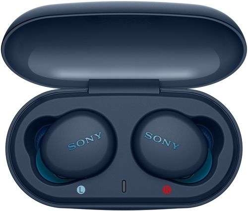 Беспроводные наушники с микрофоном Sony WF-XB700 Blue