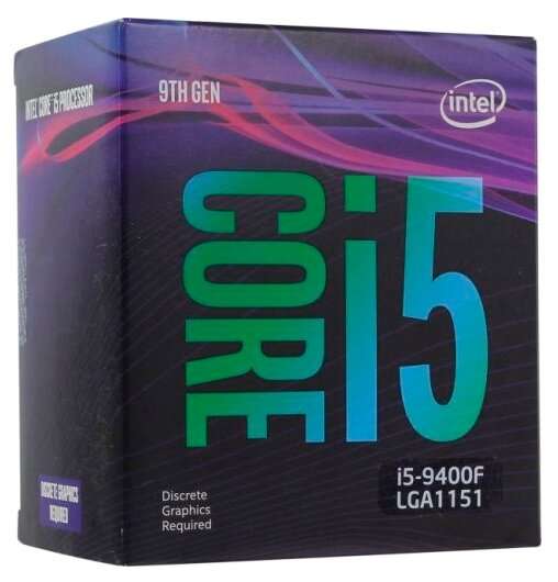Процессор Intel Core i5-9400F BOX