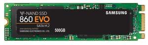 SSD Samsung M.2 SATA III 500Gb MZ-N6E500BW 860 EVO 2280