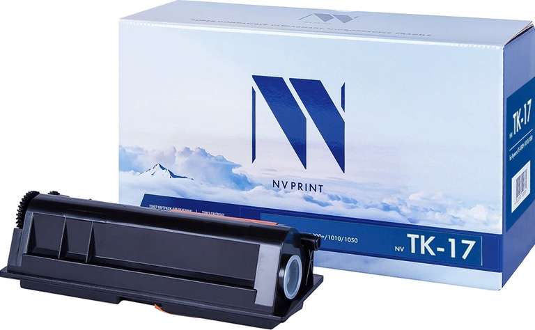 Тонер-картридж NV Print TK-17, черный, для лазерного принтера, совместимый