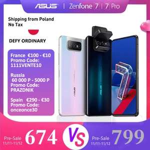 Смартфон ASUS Zenfone 7 Pro от Asus Authorised Store (без купона 59107,28)