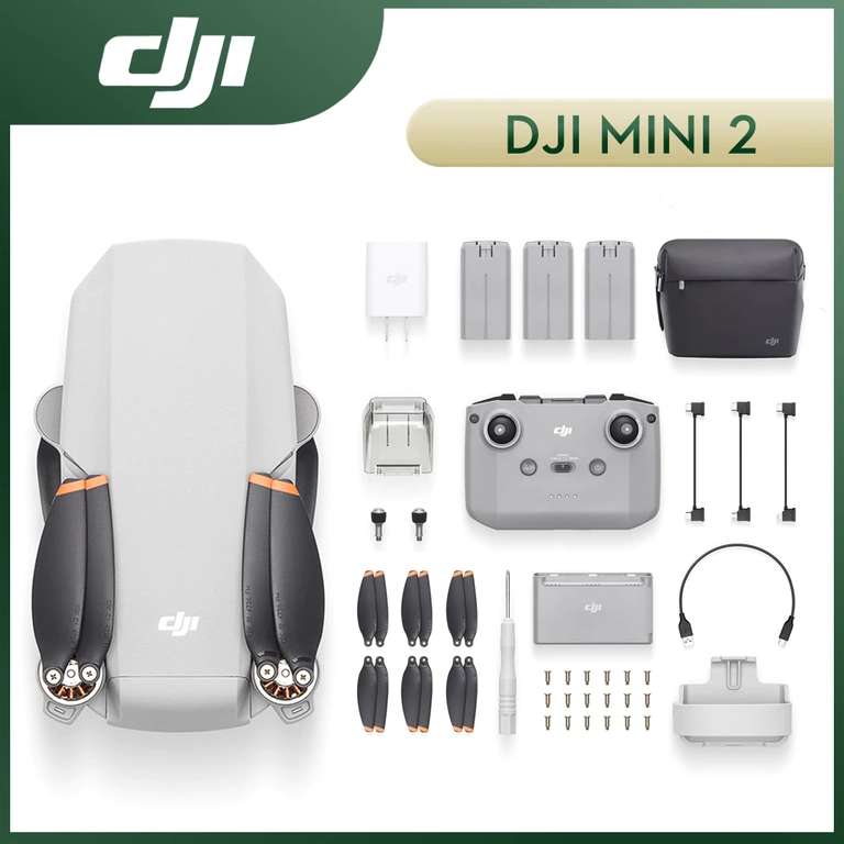 Квадрокоптер DJI Mini 2 Fly More Combo