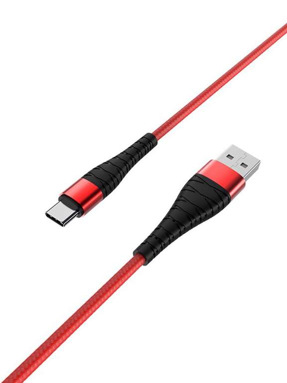 Кабель быстрой зарядки Borofone Type-C - USB BX32 Munificent red