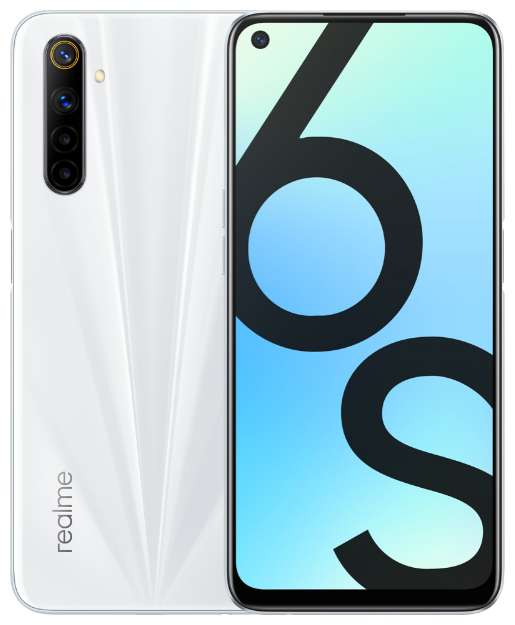 Смартфон Realme 6S 6/128GB Lunar White