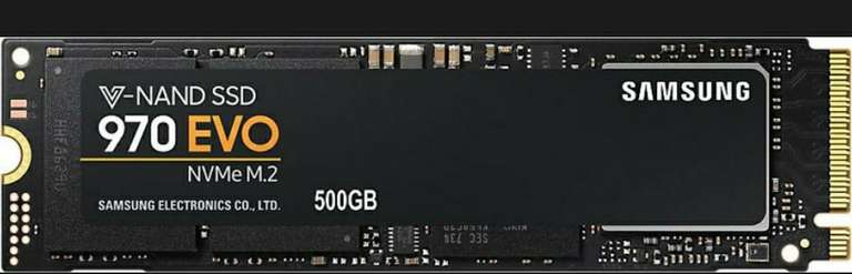 SSD Samsung EVO 970 500GB NVMe