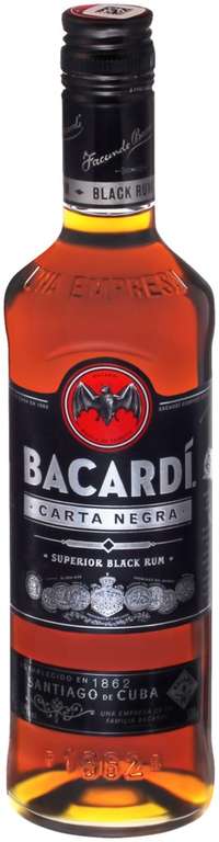 Ром BACARDI Carta Negra 40%, 0.5л, Италия