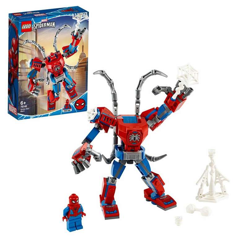 Конструктор LEGO Marvel Super Heroes 76146 Человек-Паук: трансформер