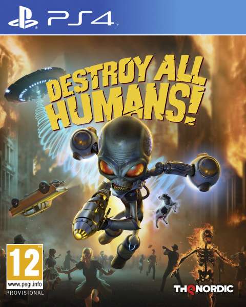 [PS4] Игра Destroy All Humans Стандартное издание
