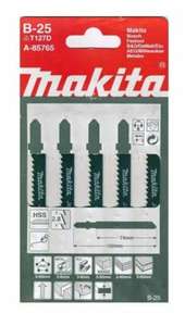 Набор пилок для лобзика Makita A-85765 5 шт. (сделано в Японии)