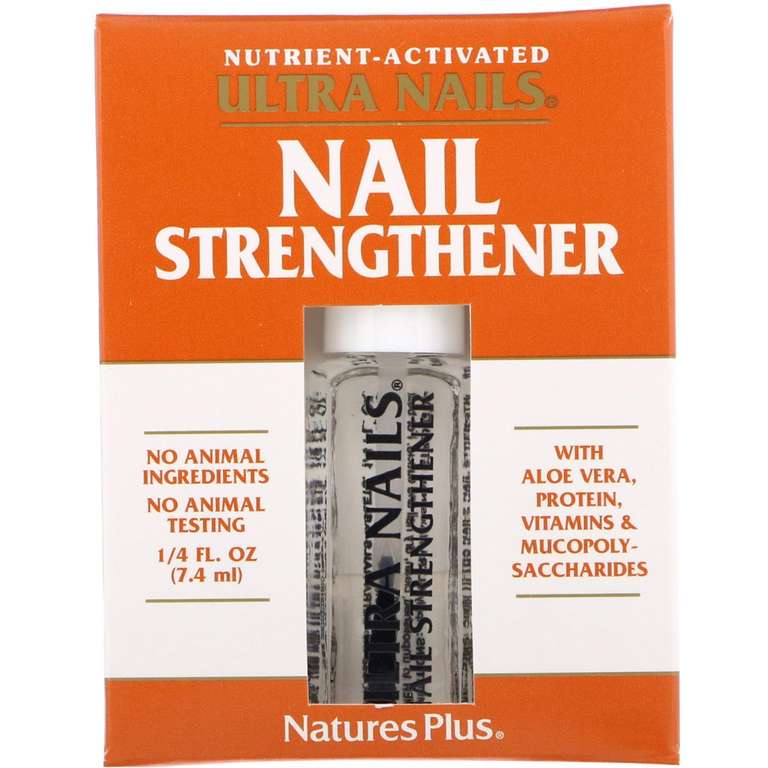 Средство для укрепления ногтей Ultra Nails, Nature's Plus 7,4 мл