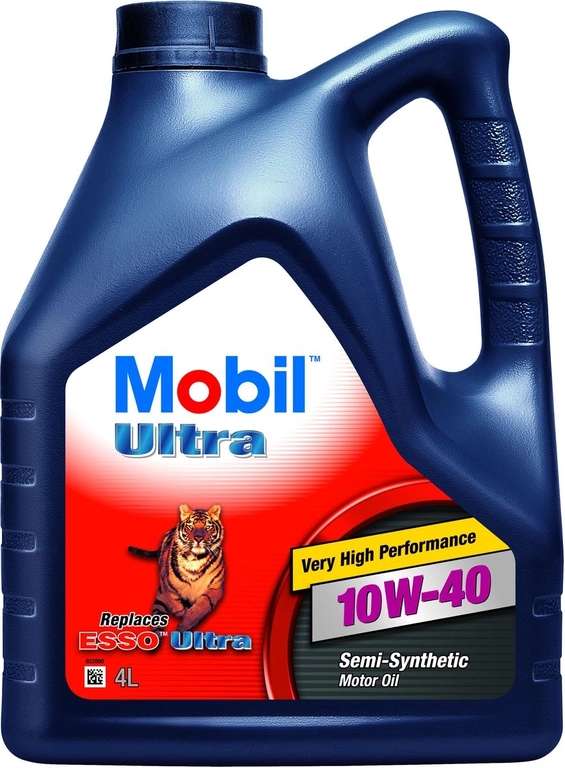 Моторное масло MOBIL ULTRA 10W-40 Полусинтетическое 4 л