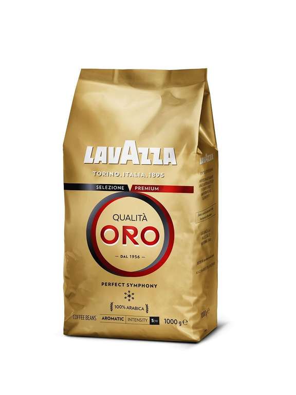 Кофе Lavazza Qualita Oro в зернах, 1 кг