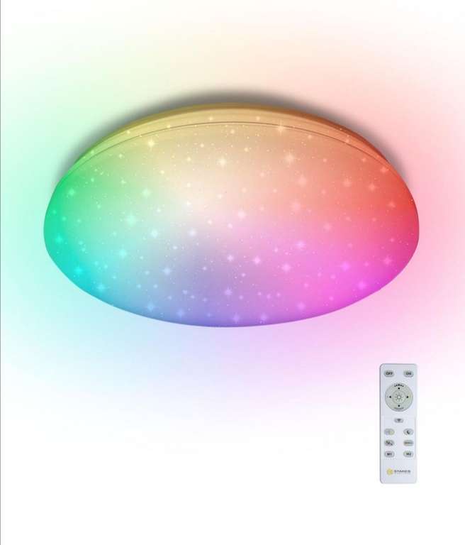 Потолочный светильник ESTARES Saturn 60W RGB