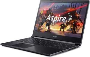 Ноутбук ACER Aspire 7 A715-41G-R4FD 15.6", IPS, AMD Ryzen 7 3750H 2.3ГГц, 8ГБ, 256ГБ SSD, nVidia GeForce GTX 1650 Ti - 4096 Мб