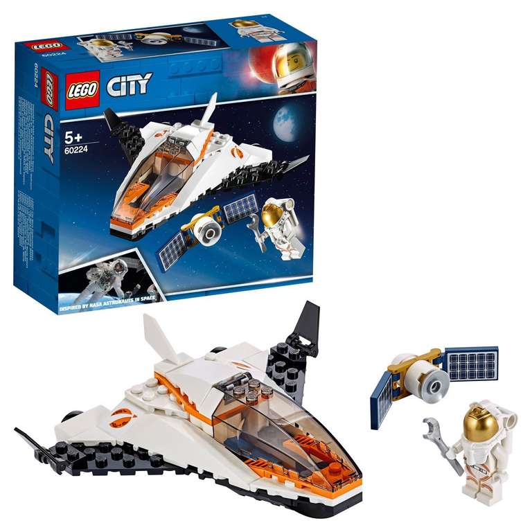 -7% на все Lego, например, LEGO City Space Port Миссия по ремонту спутника 60224
