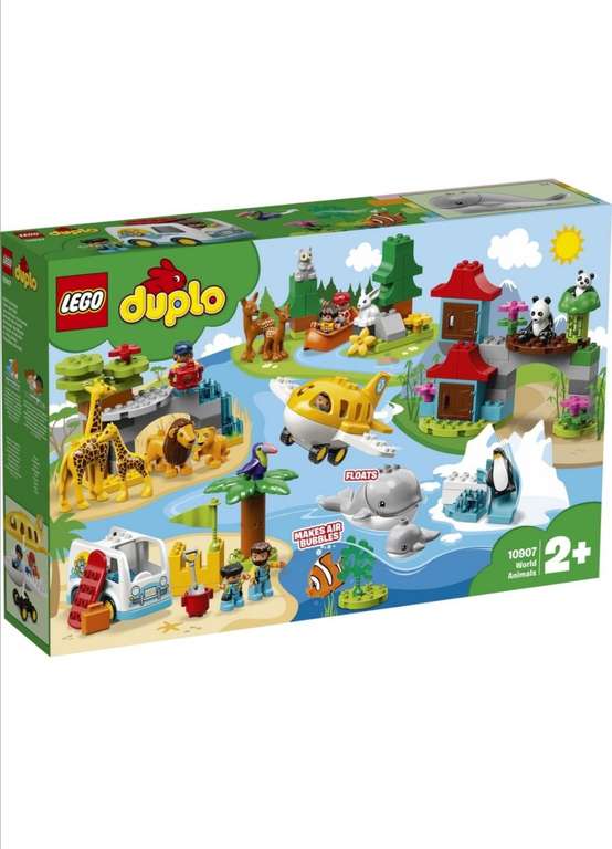 Конструктор LEGO DUPLO Town 10907 Животные мира